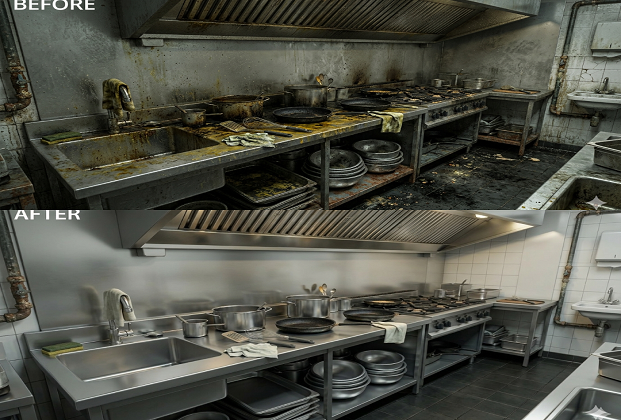 hygienereset hotel kitchen cleaning service